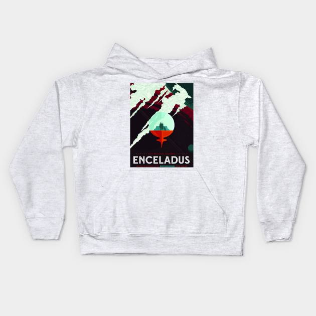 ENCELADUS // JPL Kids Hoodie by KazVanilla